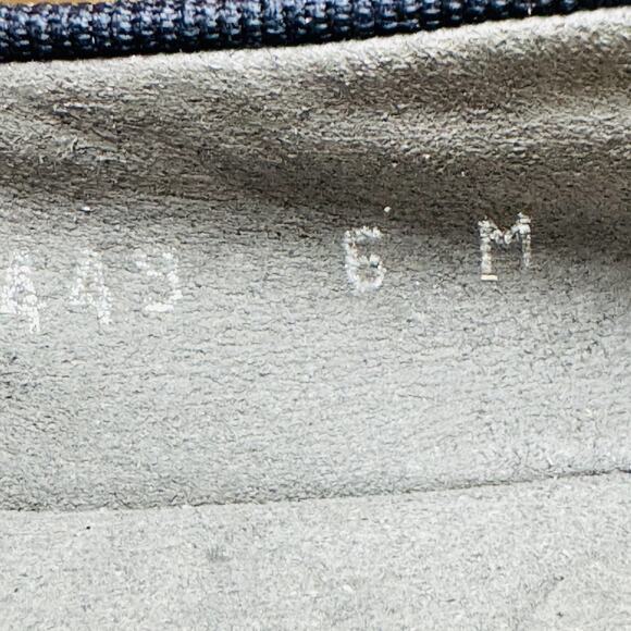 Stuart Weitzman Shoes Womens 6 Blue Ballet Flats Tulip Bow Tassel Snake Embossed - Picture 12 of 13